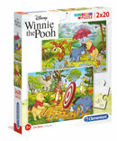 Clementoni Puzzel 2x20 stukjes Winnie de Pooh