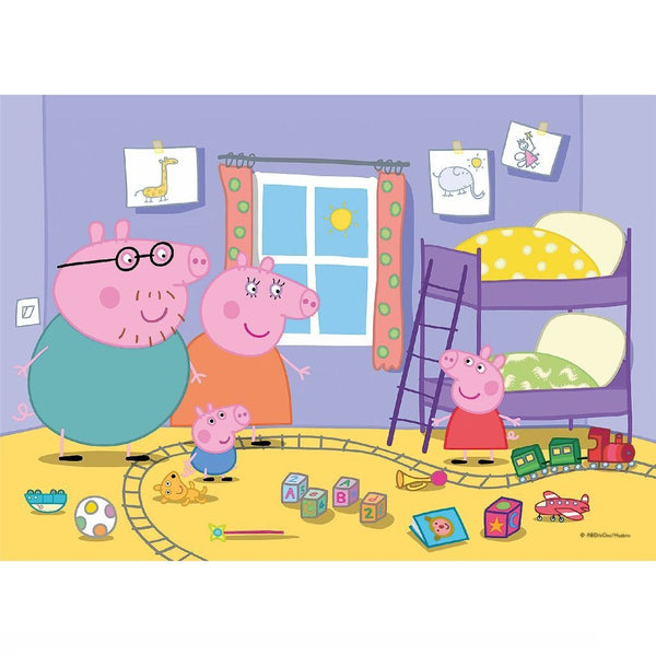 Clementoni Supercolor Puzzel Peppa Pig 2x20 Stukjes
