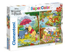 Clementoni Puzzel 3x48 stukjes Winnie de Pooh
