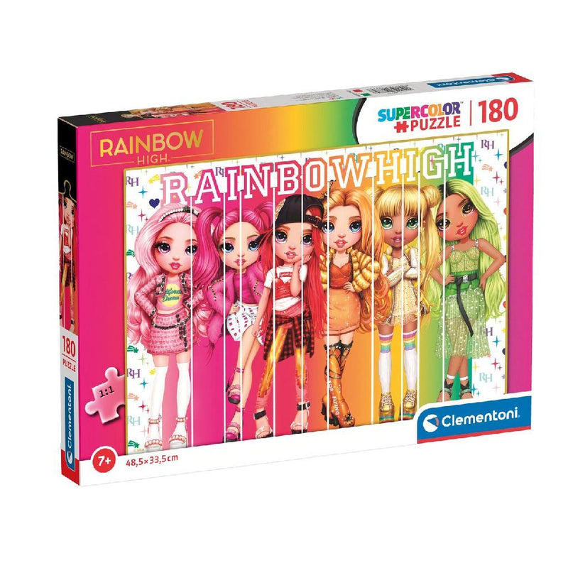 Clementoni Legpuzzel Super Color Rainbow High, 180st.