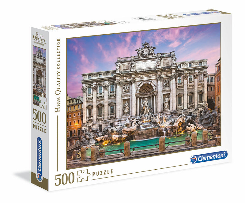 Clementoni Puzzel 500 stukjes De Trevi Fontein