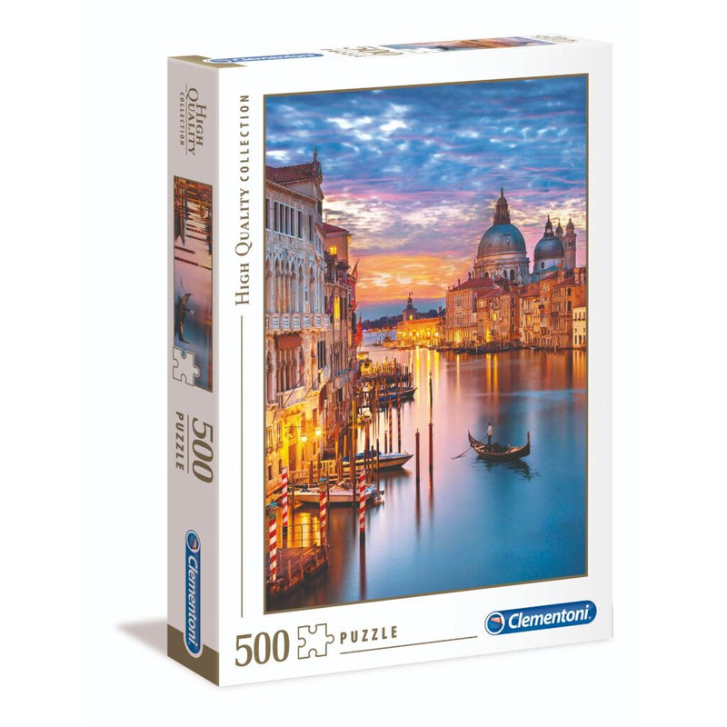 Clementoni Puzzel 500 stukjes Verlicht Venetië