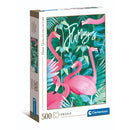 Clementoni High Quality Collection Puzzel Flamingo's 500 Stukjes