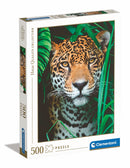Clementoni Puzzel Jaguar in de Jungle, 500st.