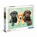 Clementoni Puzzel High Quality 1000 stukjes Labradors