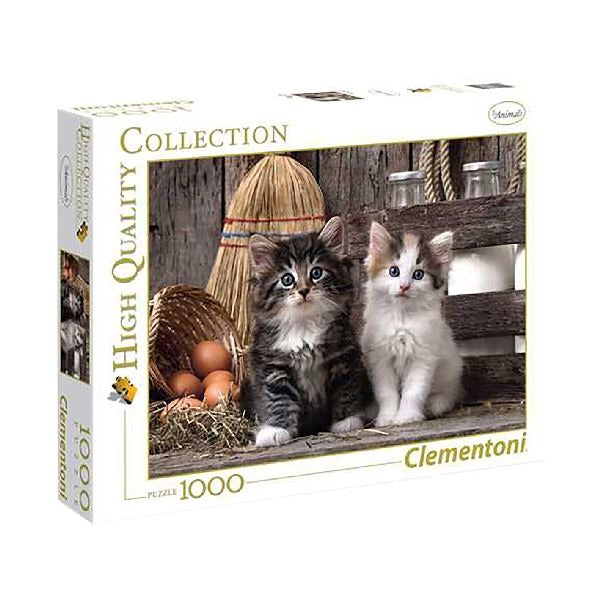 Clementoni Puzzel High Quality 1000 stukjes Lovely Kittens