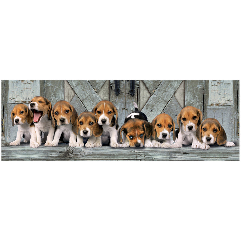 Clementoni Panorama Puzzel Beagles, 1000st.