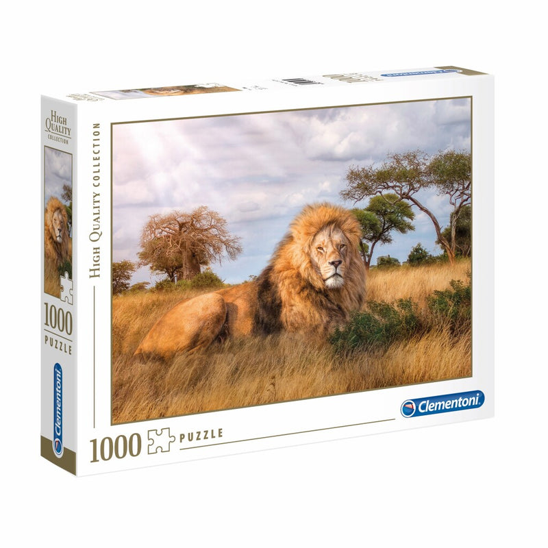 Clementoni Puzzel High Quality 1000 stukjes Leeuwenkoning