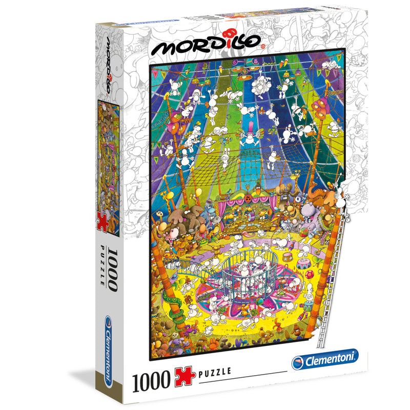 Clementoni Legpuzzel Mordillo The Show, 1000st.