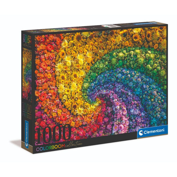 Clementoni Colorboom Puzzel Whirl, 1000st.