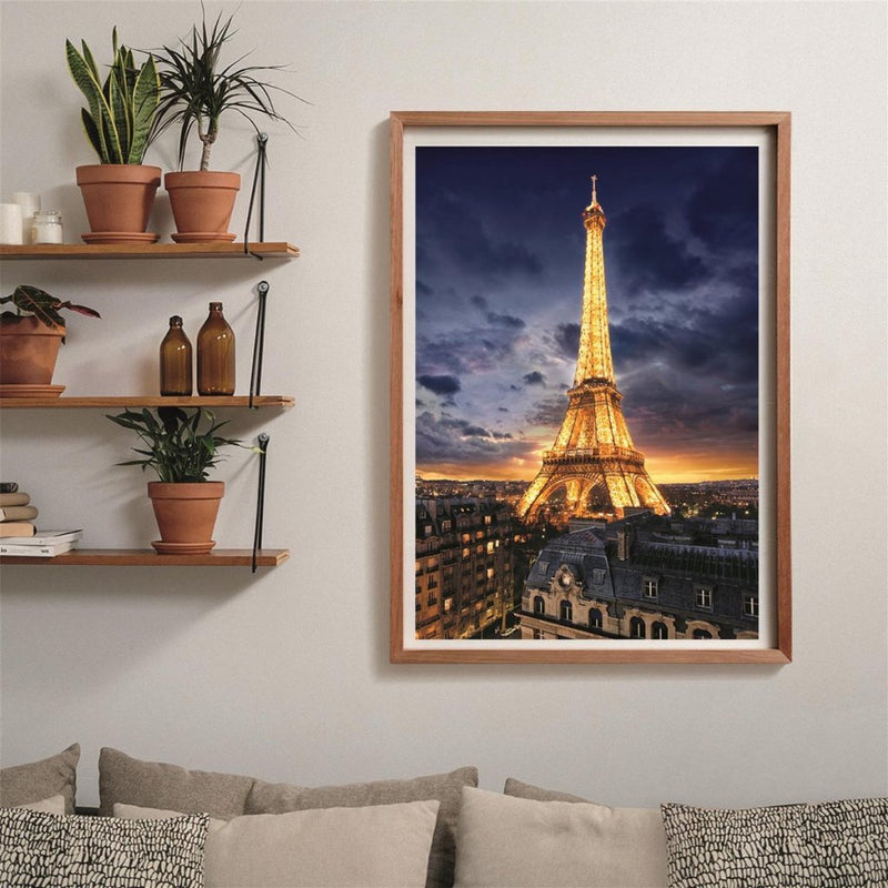 Clementoni High Quality Collection Puzzel Eiffeltoren 1000 Stukjes + Poster