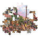 Clementoni High Quality Collection Puzzel Flowers in Paris 1000 Stukjes + Poster