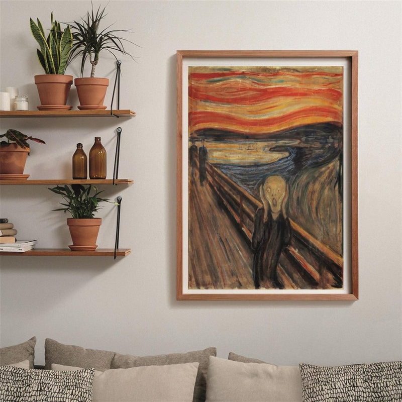 Clementoni Museum Collection Puzzel The Scream 1000 Stukjes + Poster