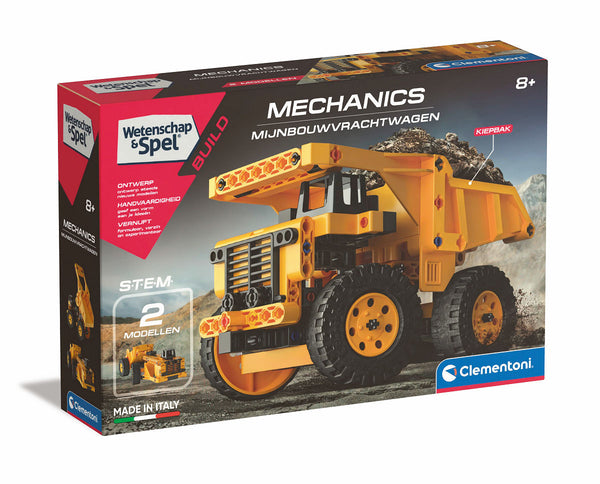 Clementoni Wetenschap & Spel Mechanica - Mijnvrachtwagen