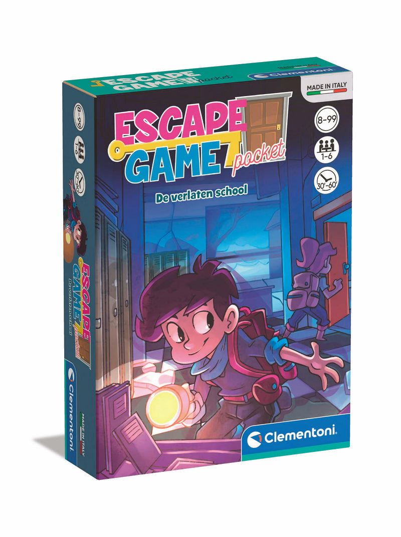 Clementoni Pocket Escape Spel - De Verlaten School