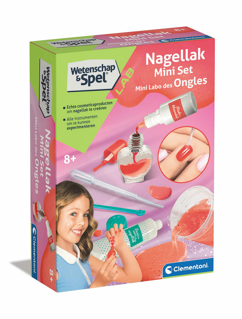 Clementoni Wetenschap en Spel - Mini Nagellakset