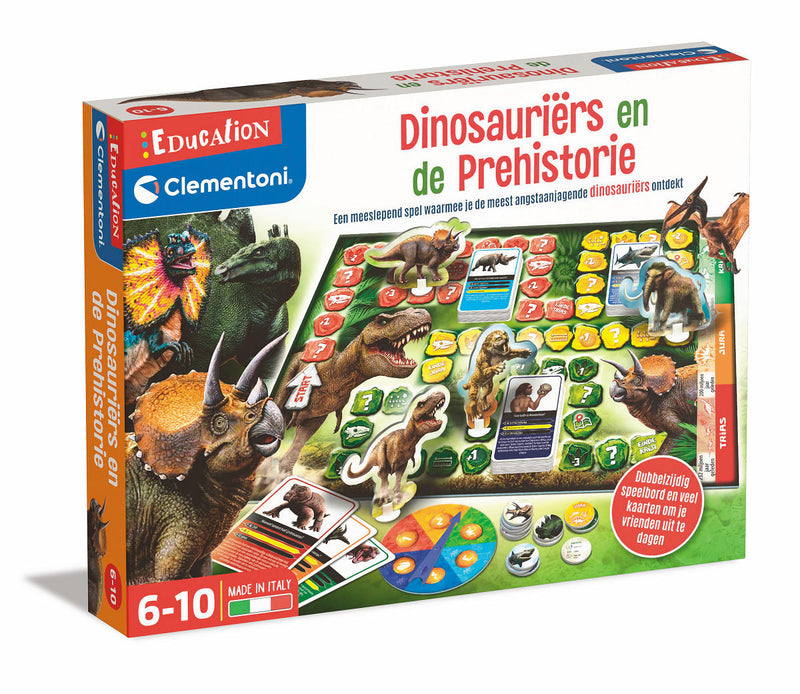 Clementoni Dinosauriers en de Prehistorie Bordspel (NL)