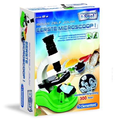 Clementoni Bouw Zelf Jouw Eigen 1e Microscoop