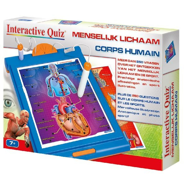 Clementoni Interactieve Quiz Menselijk Lichaam 7+