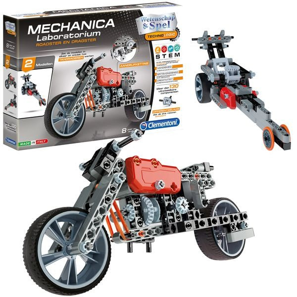 Wetenschap en Spel Mechanica Roadster en Dragster