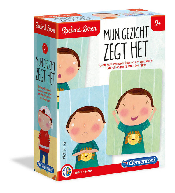Clementoni Spelend Leren - Ik Zeg Het Met Mijn Gezicht
