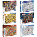 Clementoni Impossible Puzzel 1000 Stukjes 6 Assorti