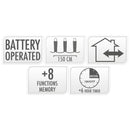 Clusterverlichting 192 led -  1.4m - two tone adorable - Batterij - Lichtfuncties - Geheugen - Time