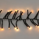 Clusterverlichting 192 led -  1.4m - two tone romantic - Batterij - Lichtfuncties - Geheugen - Time