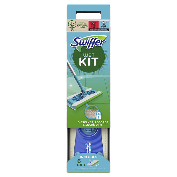 Swiffer Sweeper Wet Starterskit incl. 6 navullingen