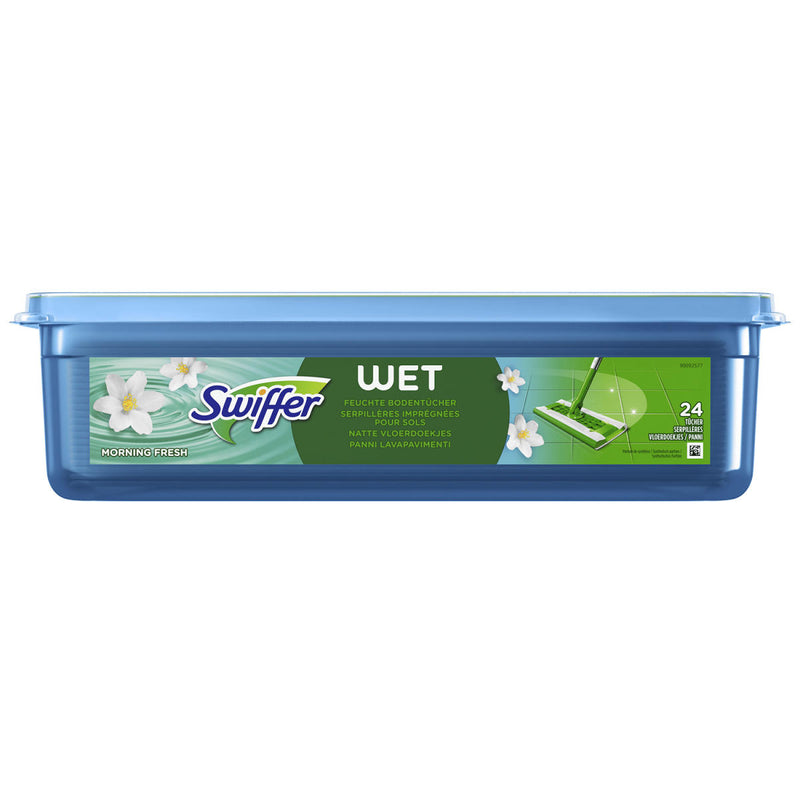 Swiffer Sweeper Vochtige Navullingen Morning Fresh- 24 stuks