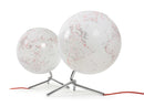 Atmosphere NR-0331NONO-GB Globe Nodo 30cm Diameter Met Verlichting Wit / Rood