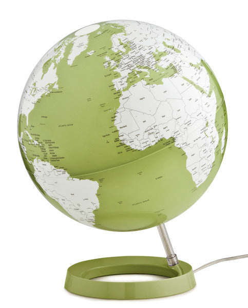 Atmosphere NR-0331F7NV-GB Globe Bright Pistachio 30cm Diameter Kunststof Voet Met Verlichting