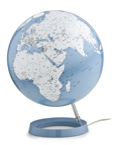 Atmosphere NR-0331F7NA-GB Globe Bright Azure 30cm Diameter Kunststof Voet Met Verlichting