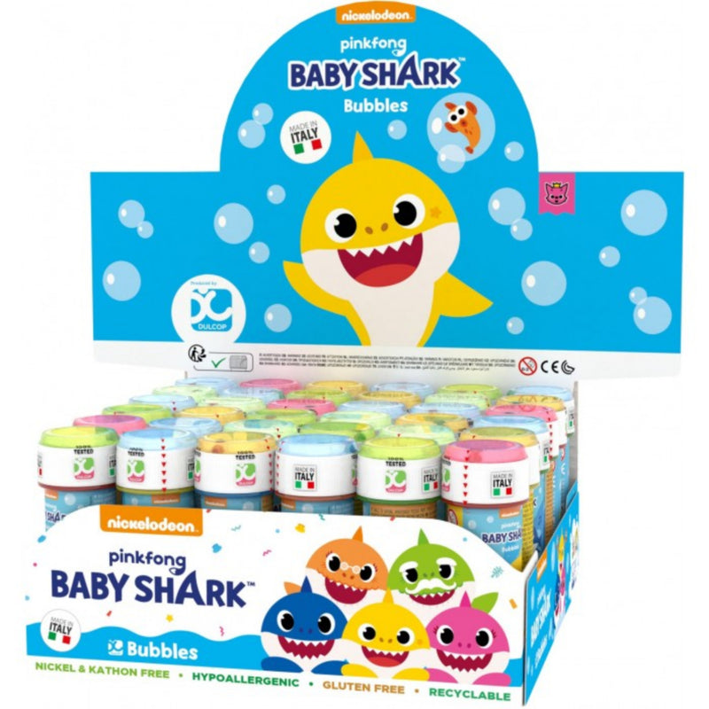 Baby Shark Bellenblaas + Spel 36 Stuks