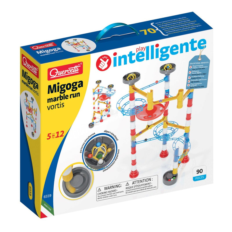 Quercetti Migoga Spiraal Knikkerbaan 90-delig