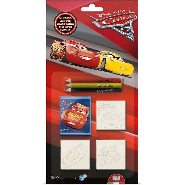 Disney Cars 3 Stempelset 7-delig