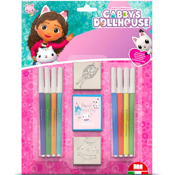 Gabby's Poppenhuis  Stempelset, 11dlg.
