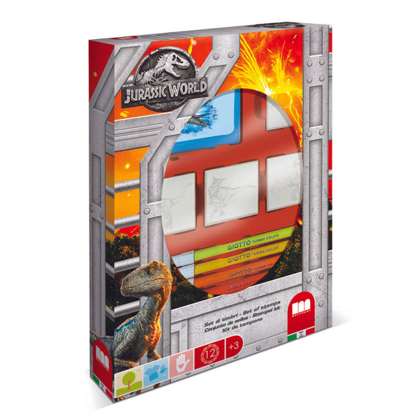 Jurassic World Stempelset