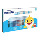 Baby Shark Kleur-Stempelset 41-delig