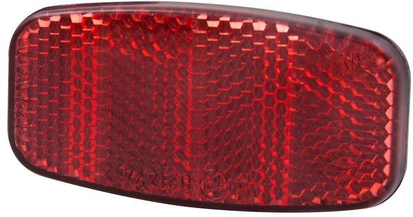 Achterdrager reflector Spanninga ovaal - rood