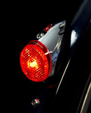 Achterlicht Spanninga Retro nr.9 XDS dynamo - chroom/zwart