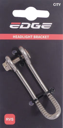 Lamphaak Edge City RVS op kroonbout