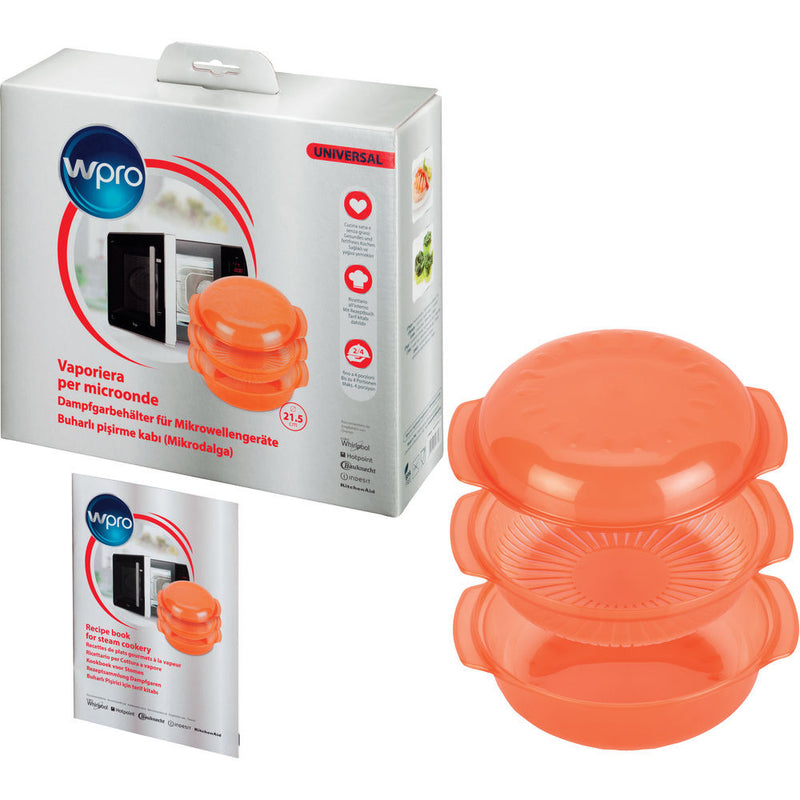 WPRO Stoomschotel voor Magnetron Rond