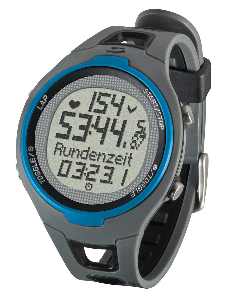 Sporthorloge Sigma PC 15.11 Limited Edition - grijs/blauw