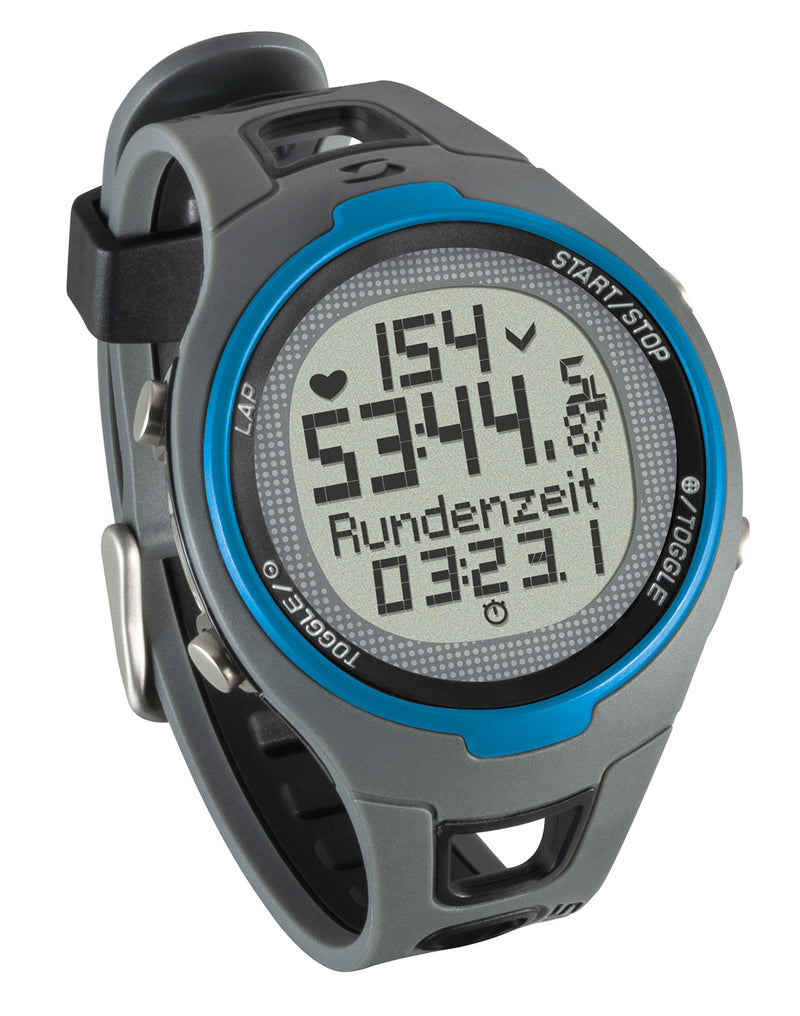 Sporthorloge Sigma PC 15.11 Limited Edition - grijs/blauw