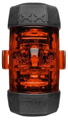 Verlichtingsset Busch und Müller IXON Core + IXXI achterlicht USB oplaadbaar 50 Lux - zwart/zilver