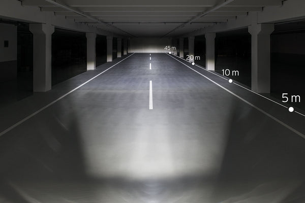 Koplamp Busch und Müller IXON IQ Premium 80 Lux - zwart