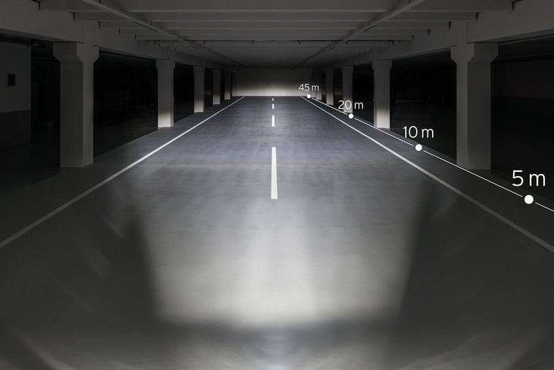 Koplamp Busch und Müller IXON IQ Premium 80 Lux - zwart