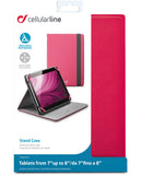 Cellular Line Cell Tablet Case Universeel 7" Roze
