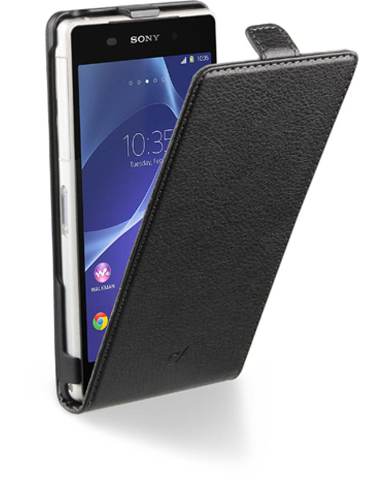 Cellular Line Cell Sony Flip Ess.zwart Xperiaz2